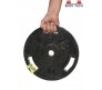 BODY TECH Bright Steering Cut 50 Kg Cast Iron Weight Lifting Plates